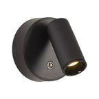 Arandela de Parede Magnética Recarregável USB LED COB Tricolor Touch para Ambientes Internos e Externos