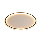 Plafon LED Circular de Teto Sobrepor Dimerizável Bivolt Tricolor para Sala e Quarto