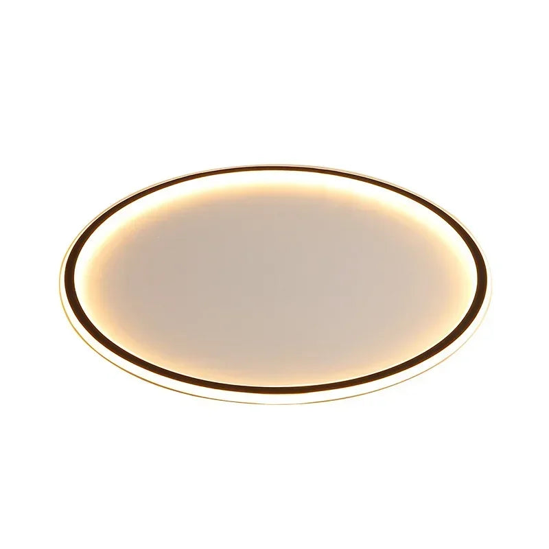 Plafon LED Circular de Teto Sobrepor Dimerizável Bivolt Tricolor para Sala e Quarto
