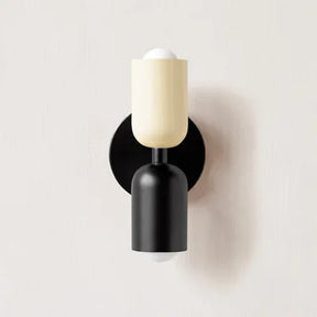 Arandela de Parede Dupla em Metal E27 Bivolt Bidirecional Estilo Nórdico para Quarto e Sala
