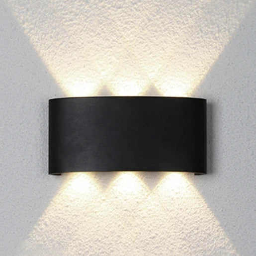Arandela de Parede LED Externa e Interna à Prova d'Água IP66 Bidirecional Bivolt para Fachada e Sala