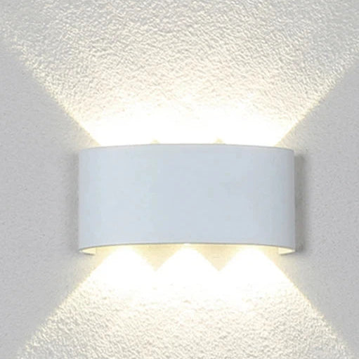 Arandela de Parede LED Externa e Interna à Prova d'Água IP66 Bidirecional Bivolt para Fachada e Sala