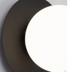 Arandela de Parede Globo em Metal Dourado e Vidro E27 Bivolt para Quarto e Sala de Estar