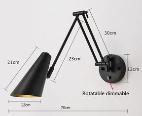 Arandela Ajustável de Parede