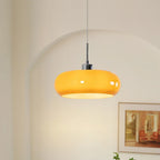 Pendente e Plafon de Teto em Vidro Fosco Estilo Bauhaus E27 5W Bivolt para Sala de Jantar e Cozinha
