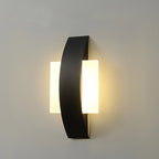 Arandela de Parede em Alumínio e Acrílico LED Bivolt Bidirecional para Quarto, Cabeceira e Corredor