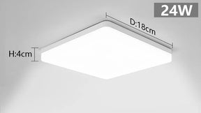 Plafon LED Quadrado de Teto