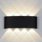 Arandela de Parede LED Externa e Interna à Prova d'Água IP66 Bidirecional Bivolt para Fachada e Sala