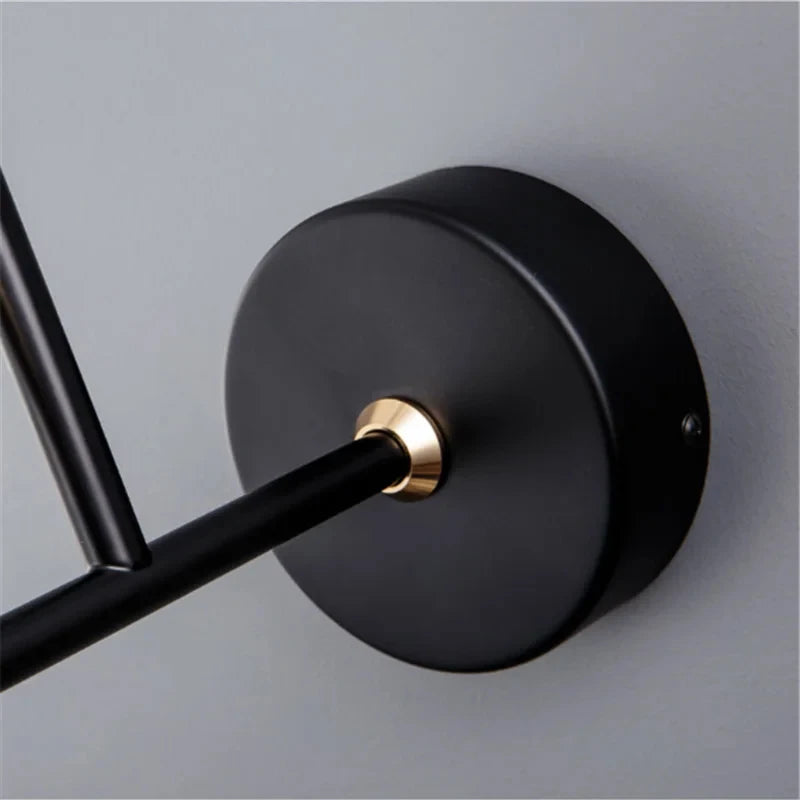 Arandela de Parede em Alumínio LED Integrado Bivolt Art Déco Pássaro para Sala e Quarto