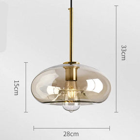 Pendente de Vidro Estilo Loft