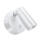 Arandela de Parede Magnética Recarregável USB LED COB Tricolor Touch para Ambientes Internos e Externos
