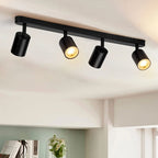 Trilho Spot LED GU10 de Sobrepor Direcionável Bivolt para Sala, Cozinha e Escritório