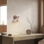 Arandela de Parede em Pedra Travertino Natural E27 Bivolt LED Luz Quente para Sala e Quarto