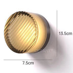 Arandela de Parede em Alumínio LED 5W Bivolt Bidirecional Jelly para Sala e Quarto