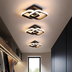 Luminária de Teto Geométrica