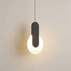 Pendente de Teto em Metal com Globo LED Bivolt Design Minimalista para Quarto e Sala de Jantar