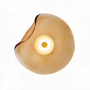 Arandela de Parede em Vidro Orgânico LED Bivolt Pós-Moderna para Sala e Quarto