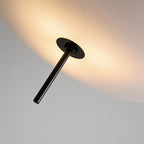 Pendente de Teto Disco Voador em Ferro e Acrílico Perfurado LED E27 Bivolt Estilo Nórdico para Sala e Quarto
