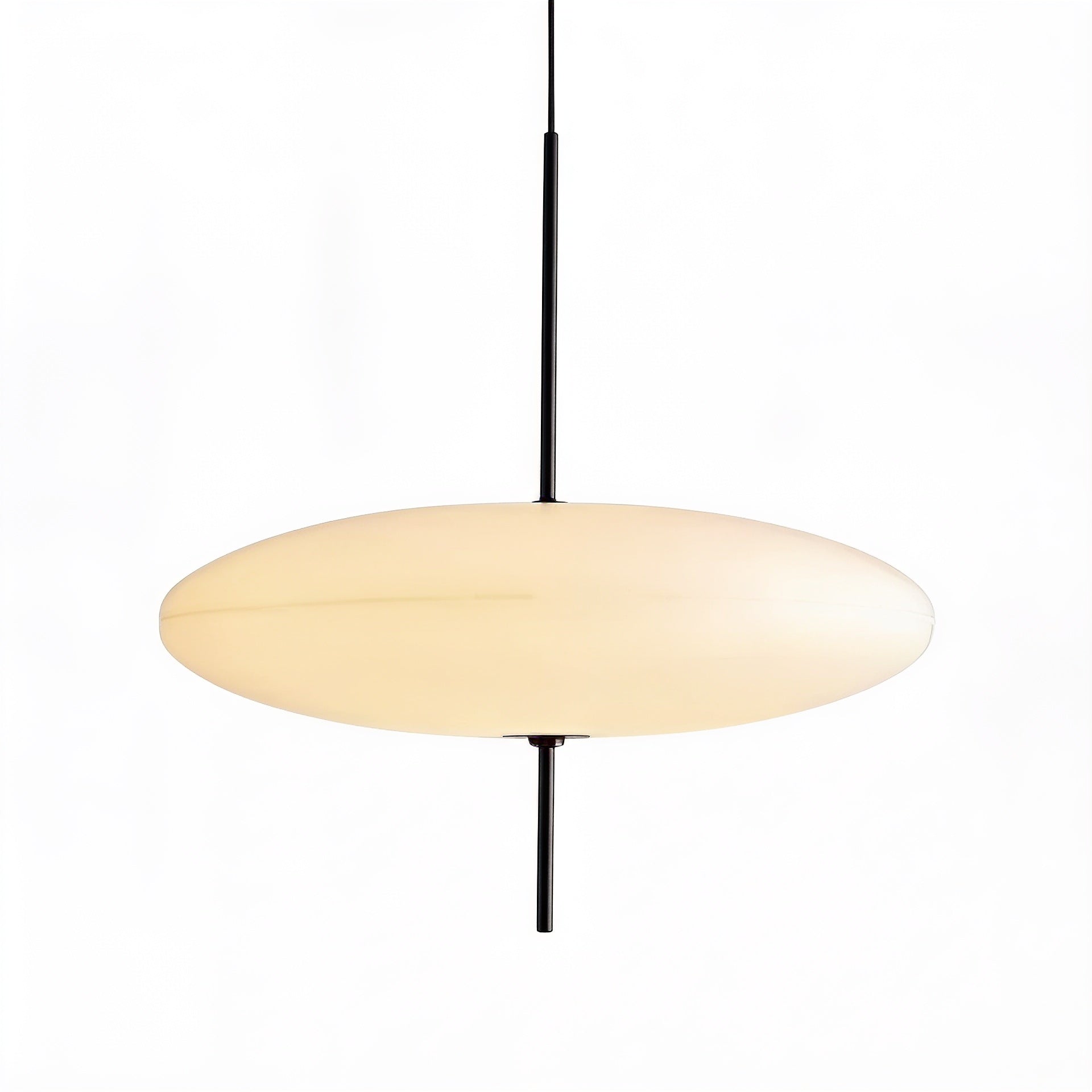 Pendente de Teto Disco Voador em Ferro e Acrílico Perfurado LED E27 Bivolt Estilo Nórdico para Sala e Quarto