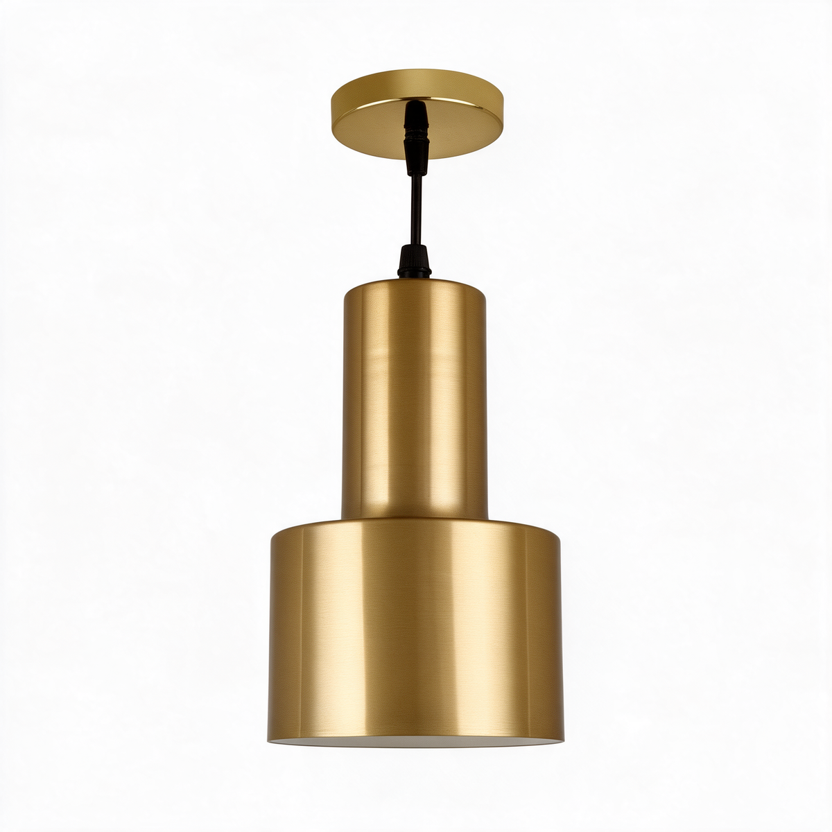 Pendente de Teto em Metal E27 Bivolt Estilo Industrial Nórdico para Cabeceira de Quarto