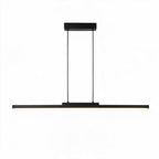 Pendente Linear de Teto em Alumínio e Ferro LED Integrado Dimerizável Bivolt para Sala de Jantar e Escritório